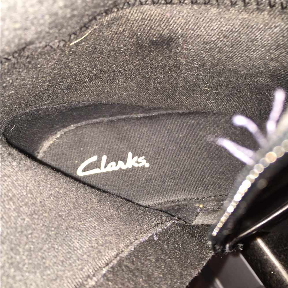 Clark’s knee high black leather boots - Picture 7 of 8